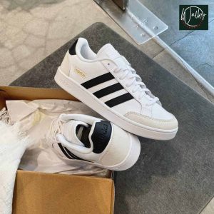 Giày Adidas Grand Court Se White Black