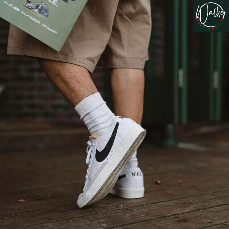 Giày Nike Blazer Low 77 White Black