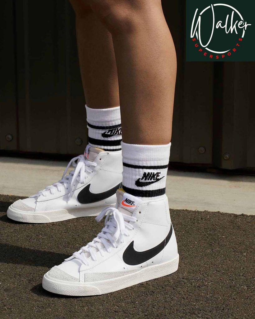 Giày Nike Blazer Mid 77 White Black